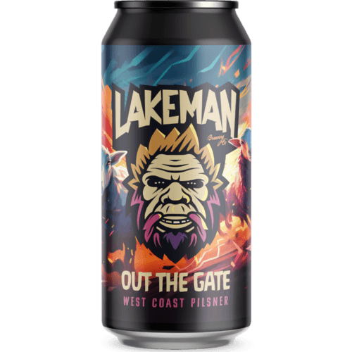 Lakeman Brewing Co Out the Gate West Coast Pilsner 440 mL