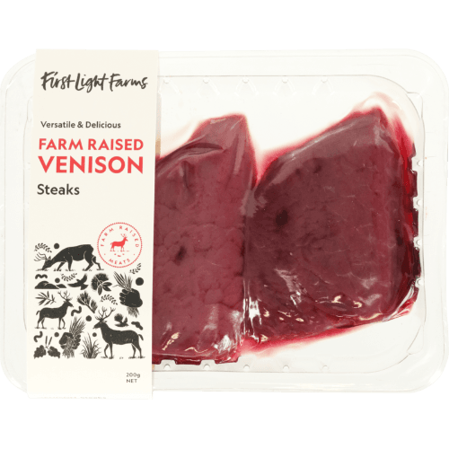 First Light Farm Raised Venison Steaks
