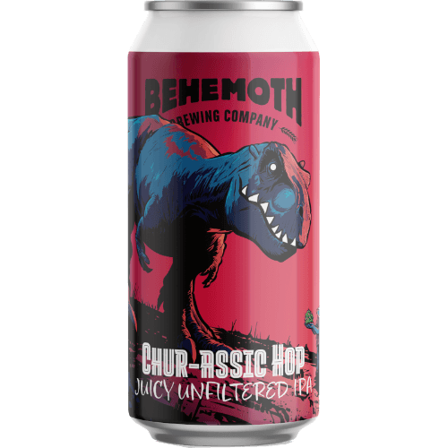Behemoth Brewing Company Chur-Assic Hop Juicy Unfiltered IPA