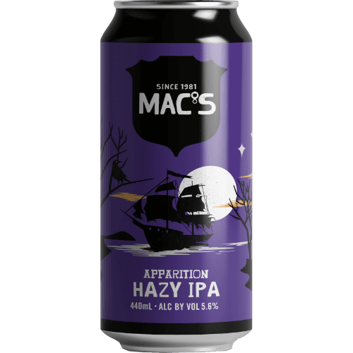 Mac's Apparition Hazy IPA Cans 440 mL