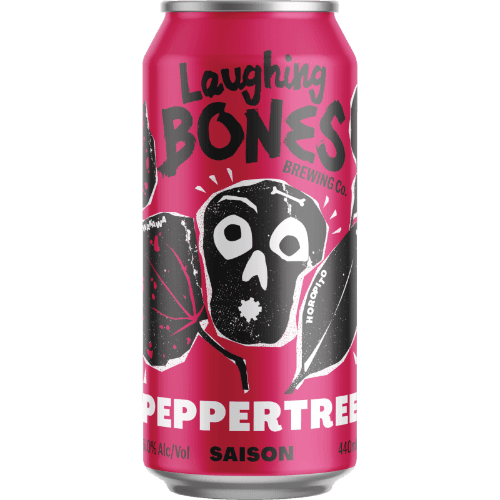 Laughing Bones Brewing Company Peppertree Saison 440 mL