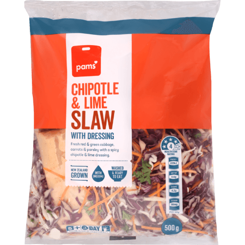 Pams Chipotle & Lime Slaw