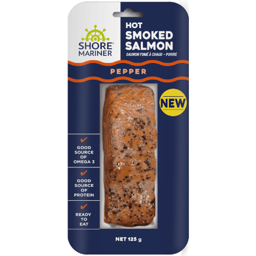 Shore Mariner Pepper Hot Smoked Salmon