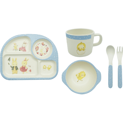 Korbond Easter Bamboo Dinner Set
