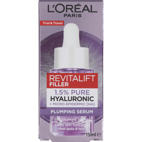 L'Oreal Paris Revitalift Filler 1.5% Hyaluronic Acid Plumping Face Serum
