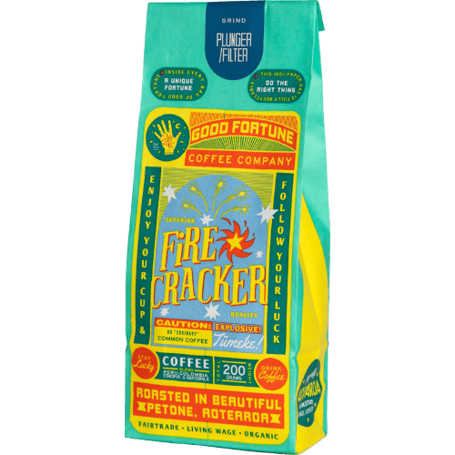 Good Fortune Coffee Co. Firecracker Plunger Coffee