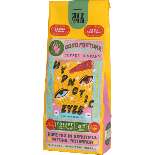 Good Fortune Coffee Co. Hypnotic Eyes Espresso Coffee 200 g