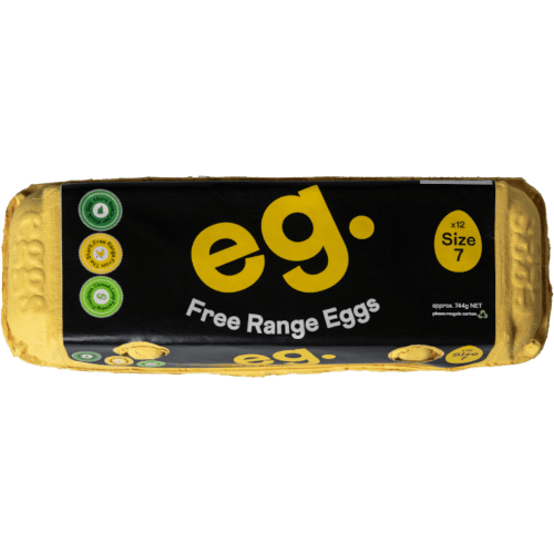 eg. Free Range Size 7 Eggs