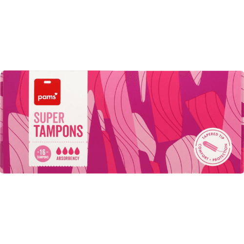 Pams Super Tampons