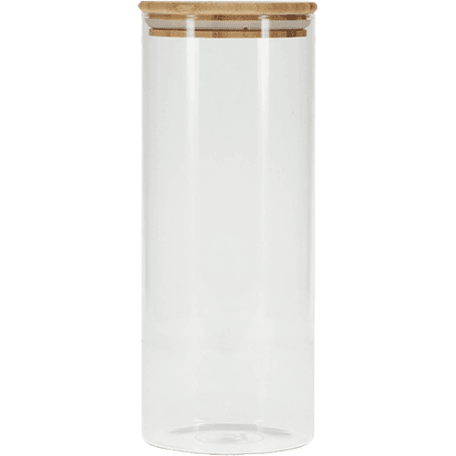 Kates Glass Canister With Bamboo Lid 1.5L