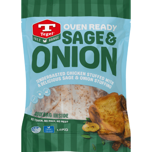 Tegel Free Range Oven Ready Sage & Onion Roast Fresh Chicken