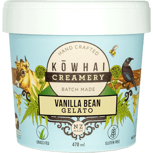 Kowhai Creamery Vanilla Bean Gelato