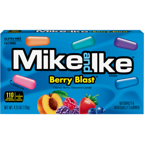 Mike and Ike Berry Blast Chewy Candies