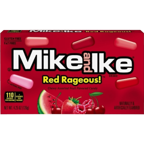 Mike and Ike Red Rageous Chewy Candies