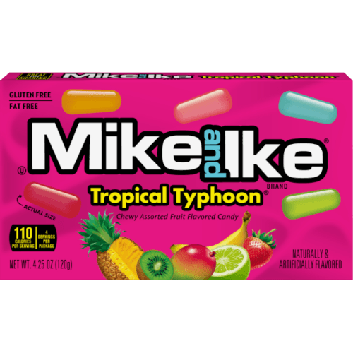 Mike and Ike Tropical Typhoon Chewy Candies