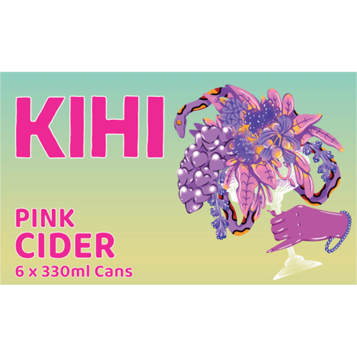Kihi Pink Cider 6 × 330 mL