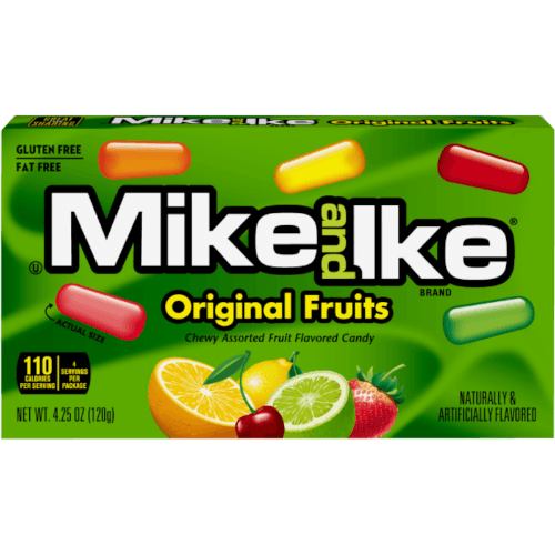 Mike and Ike Original Fruits Chewy Candy