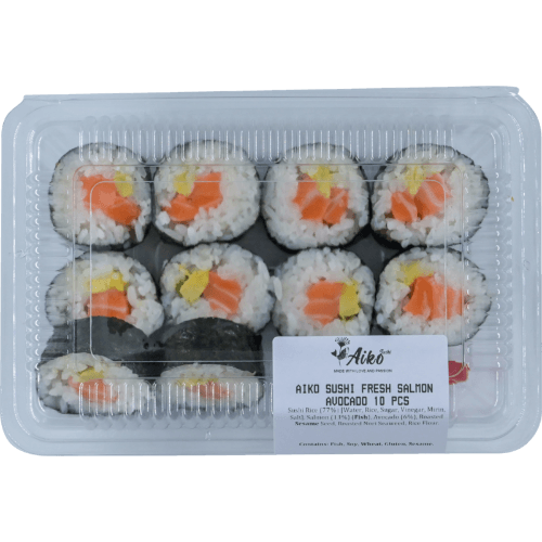 Aiko Mini Fresh Salmon Avocado Sushi