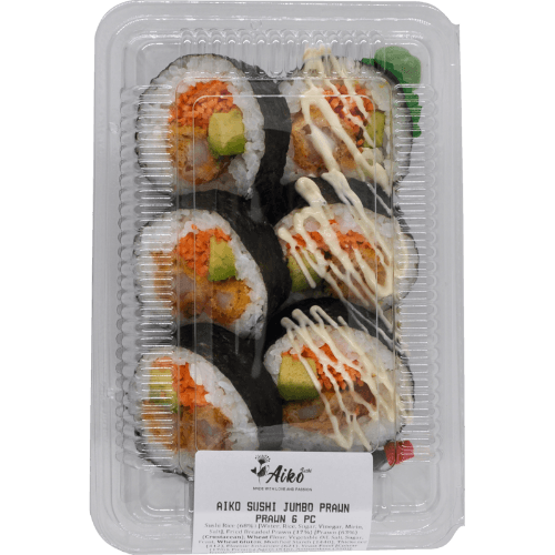Aiko Jumbo Prawn Tempura Sushi