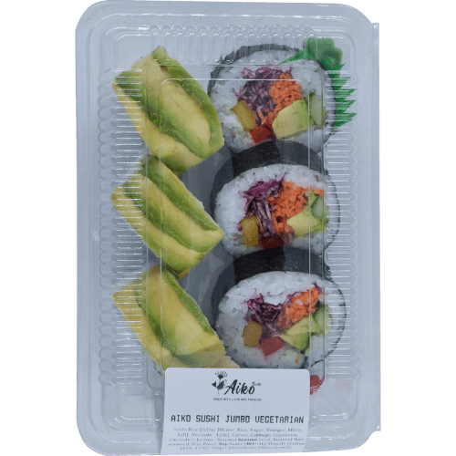 Aiko Jumbo Vegetarian Sushi