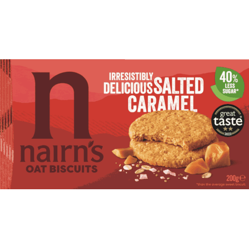 Nairn's Salted Caramel Oat Biscuits