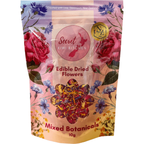 Secret Kiwi Kitchen Mixed Botanicals Edible Dried Flowers