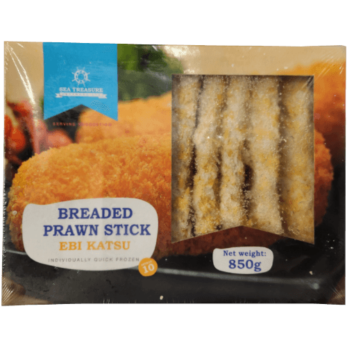 Sea Treasure Ebikatsu Breaded Prawn Stick 10s 850 g