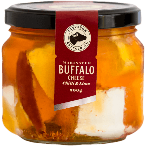Clevedon Valley Buffalo Marinated Chilli & Lime Buffalo Cheese