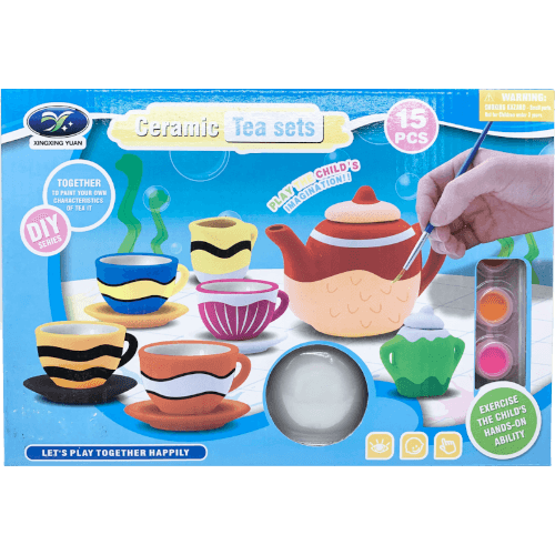 Korbond Ceramic DIY Tea Set