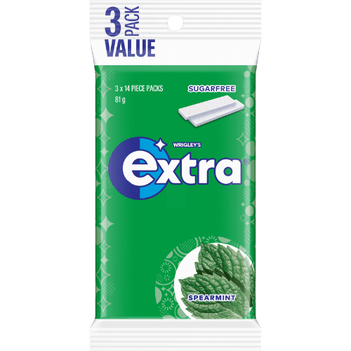 Extra Spearmint Sugar Free Chewing Gum