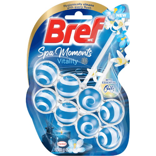 Bref Spa Moments Vitality Toilet Flush Block Cleaner