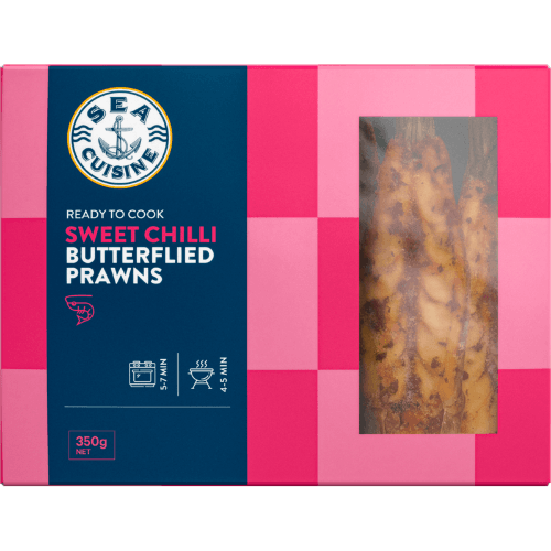 Sea Cuisine Sweet Chilli Butterflied Prawns 31/35 350 g