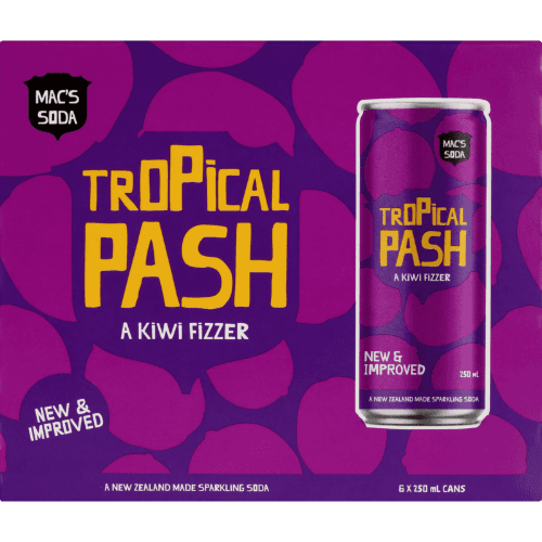 Mac's Tropical Pash Soda