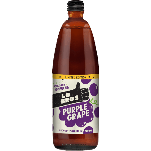 Lo Bros Purple Grape Kombucha