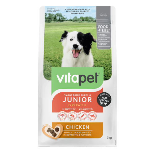VitaPet Large Breed Puppy & Junior Growth Chicken Dry Dog Food