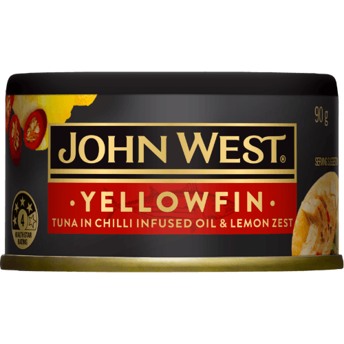 John West Yellow Fin Tuna In Chilli Infused Oil & Lemon Zest