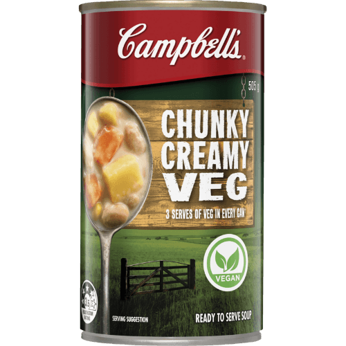 Campbell's Chunky Creamy Veg Soup