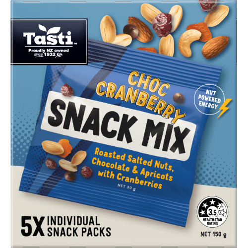 Tasti Choc Cranberry Snack Mix