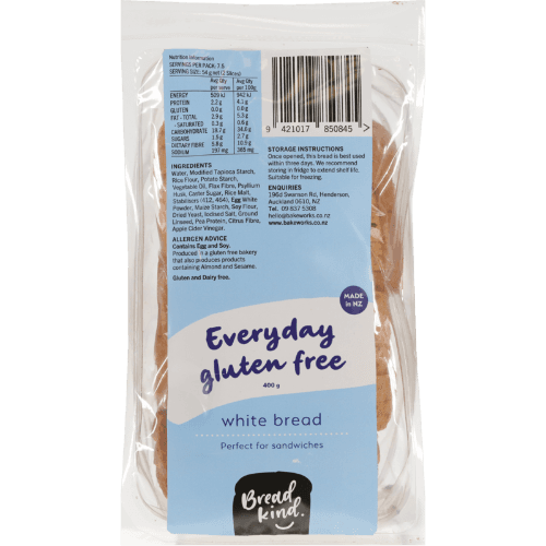 Bread Kind Everyday Gluten Free White Bread