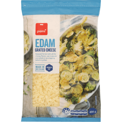 Pams Edam Grated Cheese