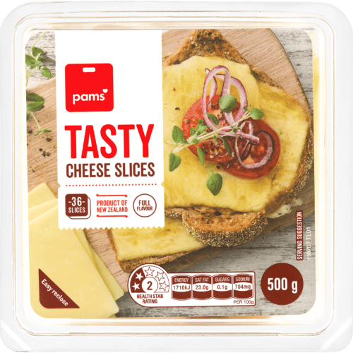 Pams Tasty Cheese Slices