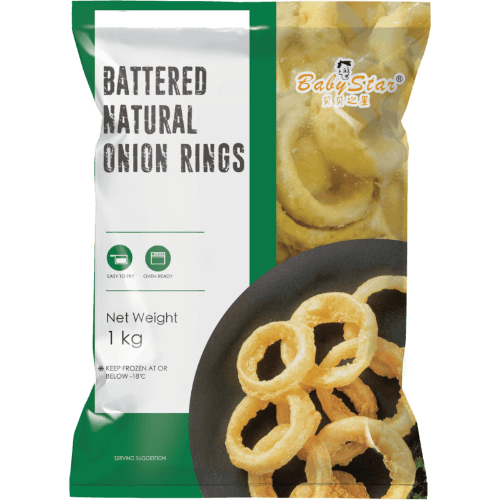 Babystar Natural Battered Onion Rings