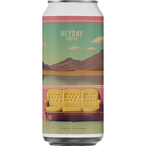 Heyday Beer Co Czech Pilsner 440 mL