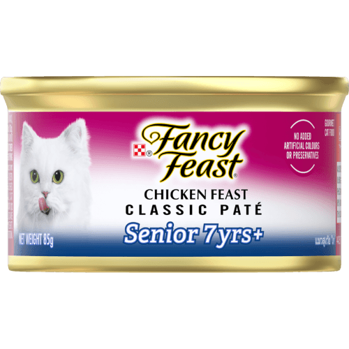 Purina Fancy Feast Senior 7+ Chicken Pate Wet Cat Food