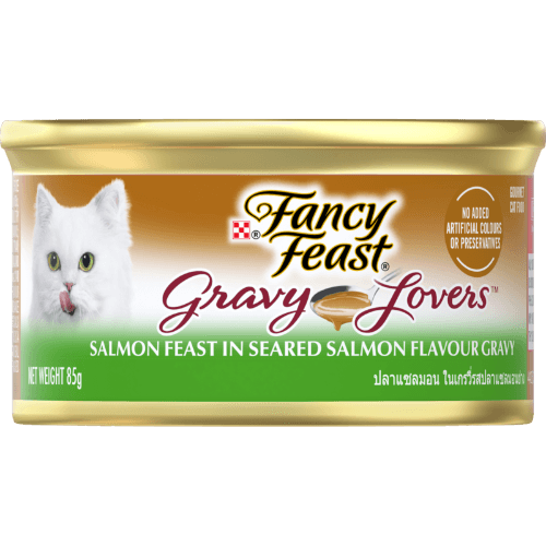 Purina Fancy Feast Adult Gravy Lovers Salmon Feast Wet Cat Food