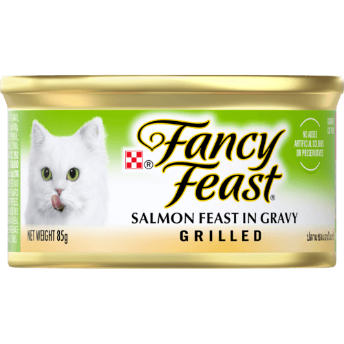Purina Fancy Feast Adult Grilled Salmon Feast Gravy Wet Cat Food