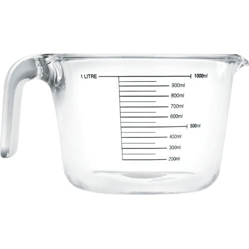 Pams Measuring Jug Glass 1l