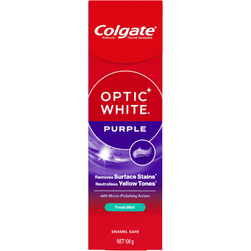 Colgate Optic White Purple Toothpaste