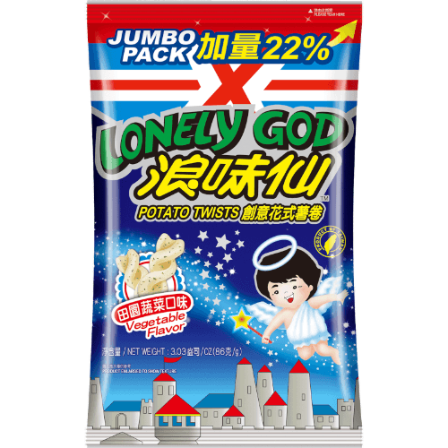 Want Want Vege Potato Twist