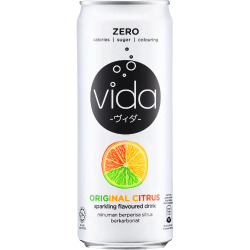 Vida Zero Original Citrus Flavoured Sparkling Drink